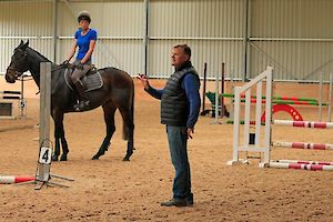 Nick Turner FBHS eventing clinics are held on a monthly basis